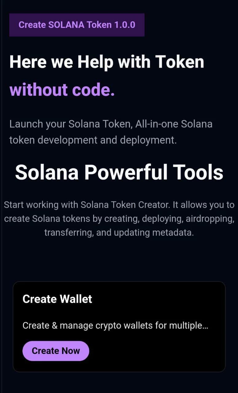 Solana Tools